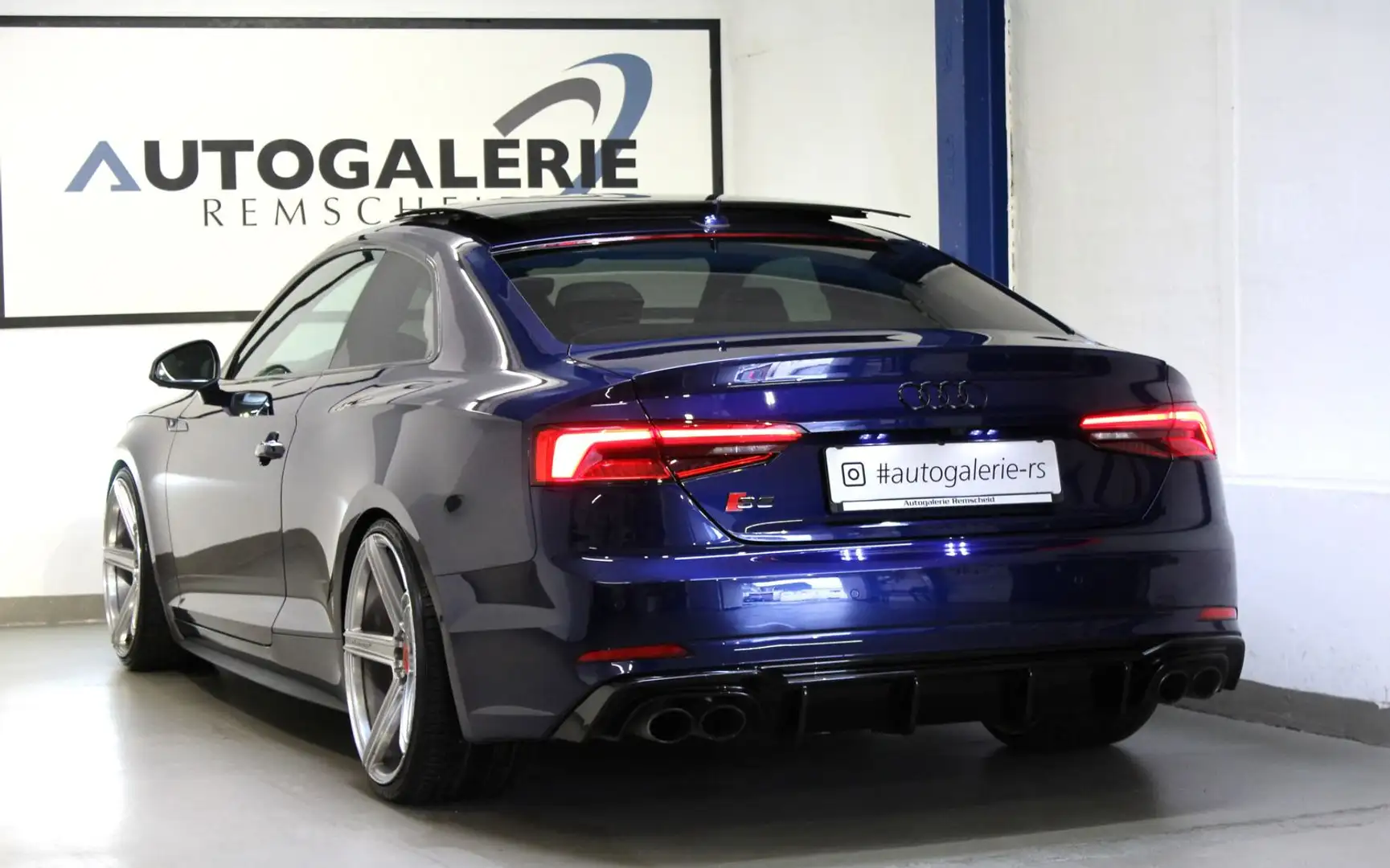 Audi S5 Coupe q.*DEUTSCH*VIRTUAL*SCHALE*PANO*B&O*360° Bleu - 1