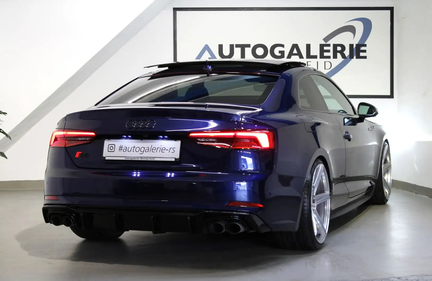 Audi S5 Coupe q.*DEUTSCH*VIRTUAL*SCHALE*PANO*B&O*360° Bleu - 2