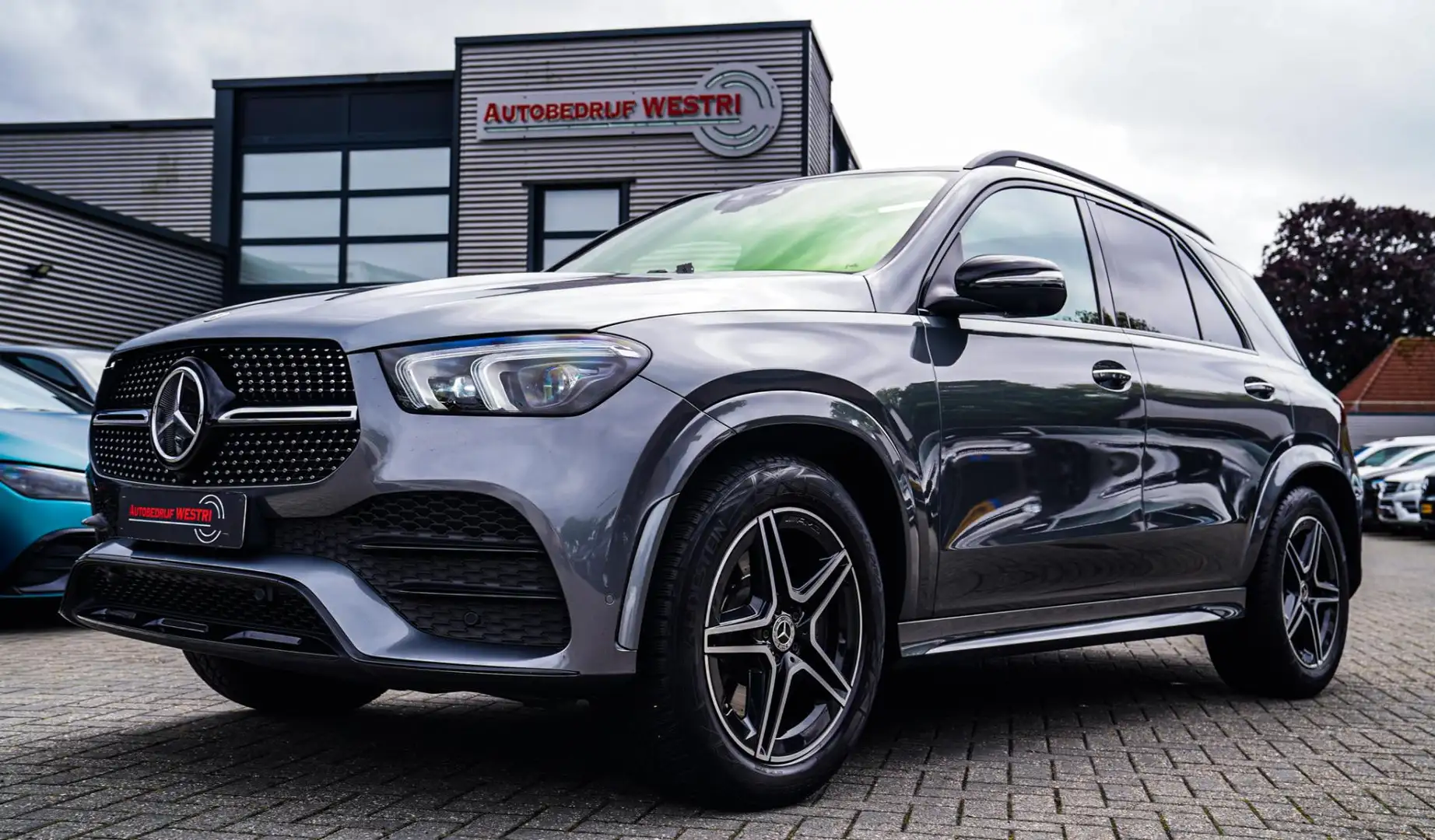 Mercedes-Benz GLE 450 4MATIC Premium Plus 7p | AMG | Burmester Sound | P Grijs - 1