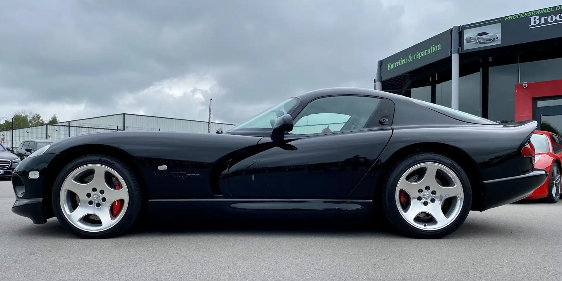 Chrysler Viper GTS / 2000/ 10 Cylindres 8.0l /Dodge/Version Europ Schwarz - 2