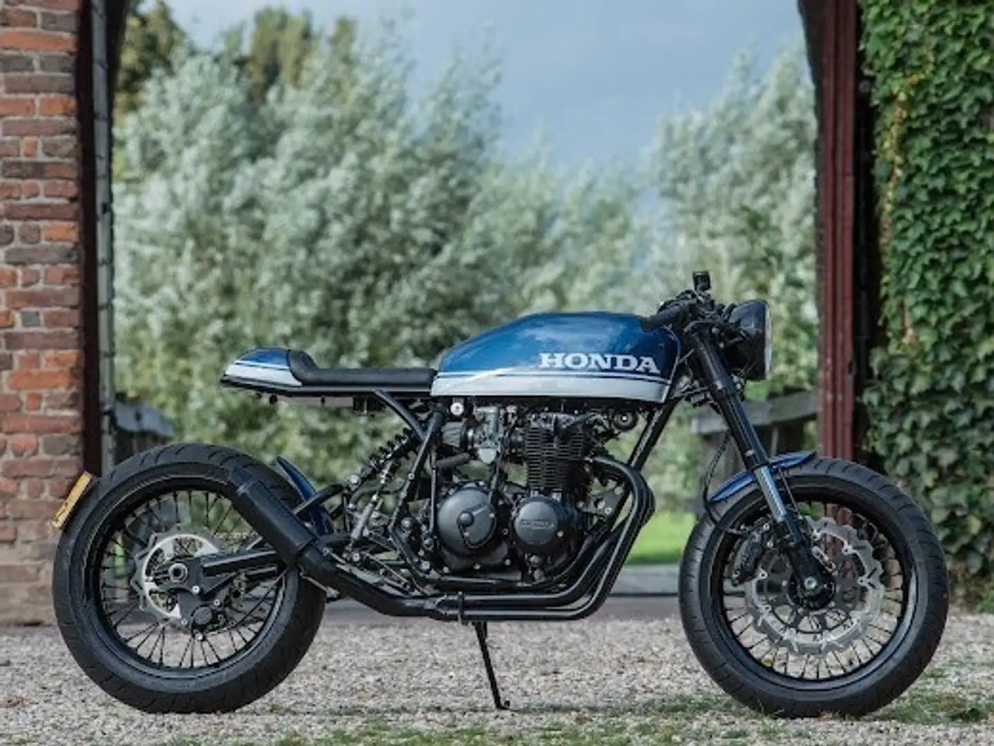 Honda CB 400 Honda CB400 four Blue - 1