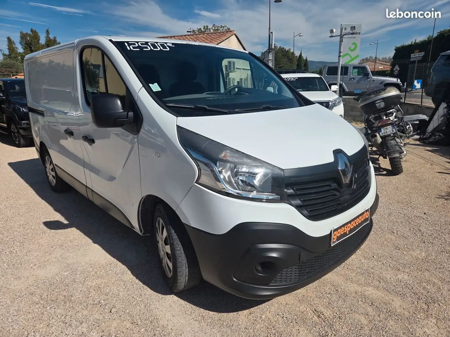 Renault Trafic clim cloison 125cv Blanco - 1