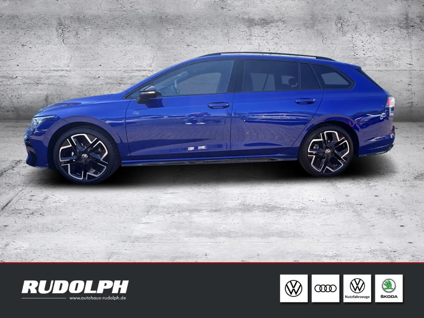 Volkswagen Golf Variant VIII 1.5 eTSI R-Line DSG LED HUD BT Navi HarmanKar Azul - 2