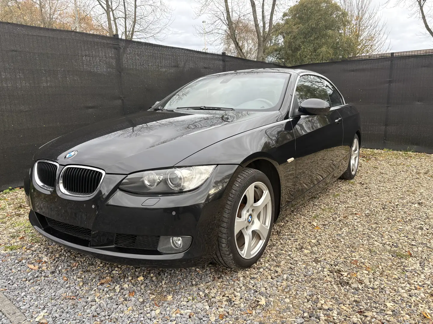 BMW 320 Cabriolet 320i / 2E PROP-CUIR-NAVI/ Noir - 2