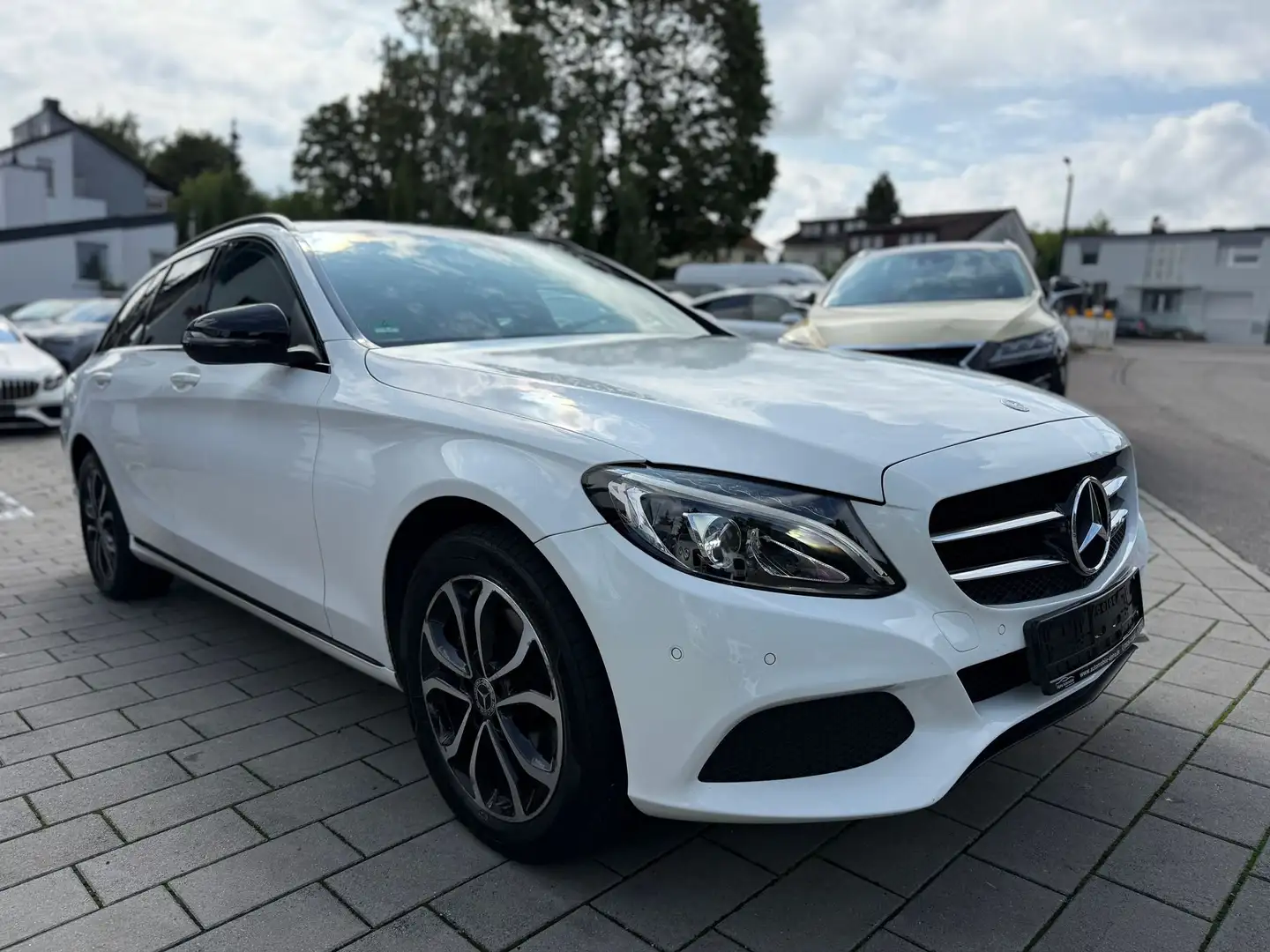 Mercedes-Benz C 220 C 220 T d 4Matic 9G Panorama*Kamera Blanc - 1
