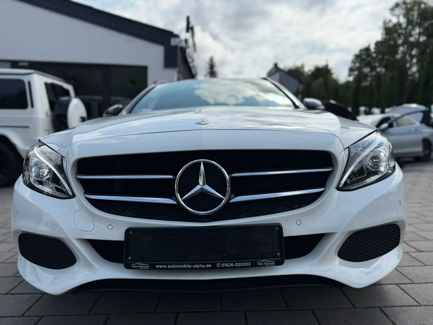 Mercedes-Benz C 220 C 220 T d 4Matic 9G Panorama*Kamera Blanc - 2