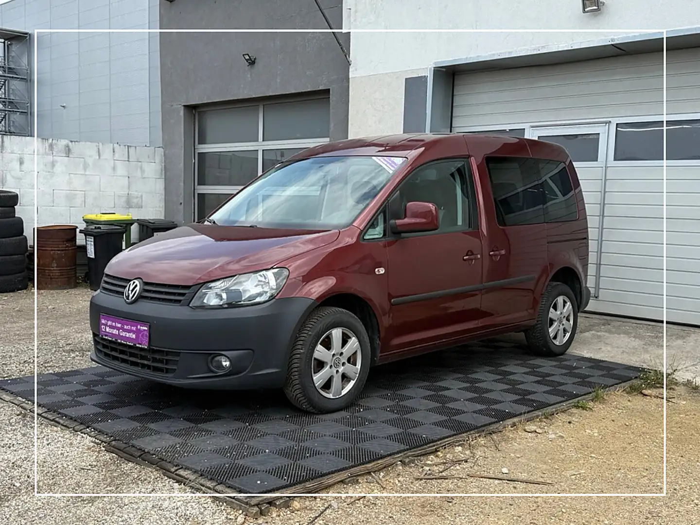 Volkswagen Caddy Kombi Trendline BMT 1,6 TDI DPF (INKL. NEUER ZA... Rot - 1