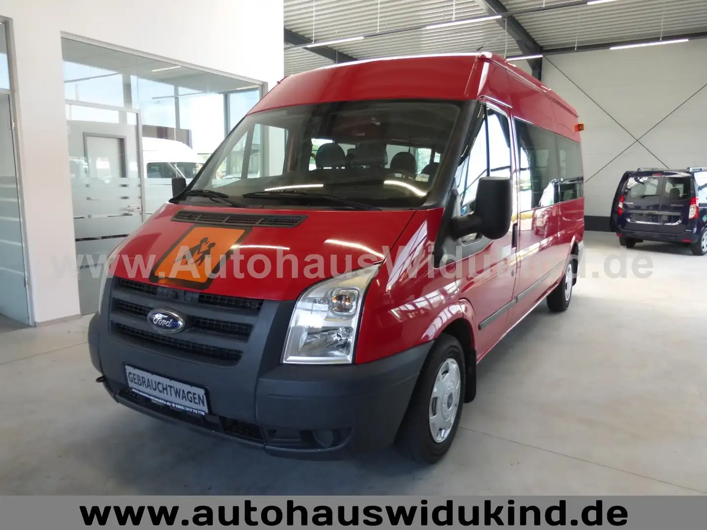 Ford Transit FT 300 Behindertenger.L3H2 Rampe 6 Sitze Rot - 2