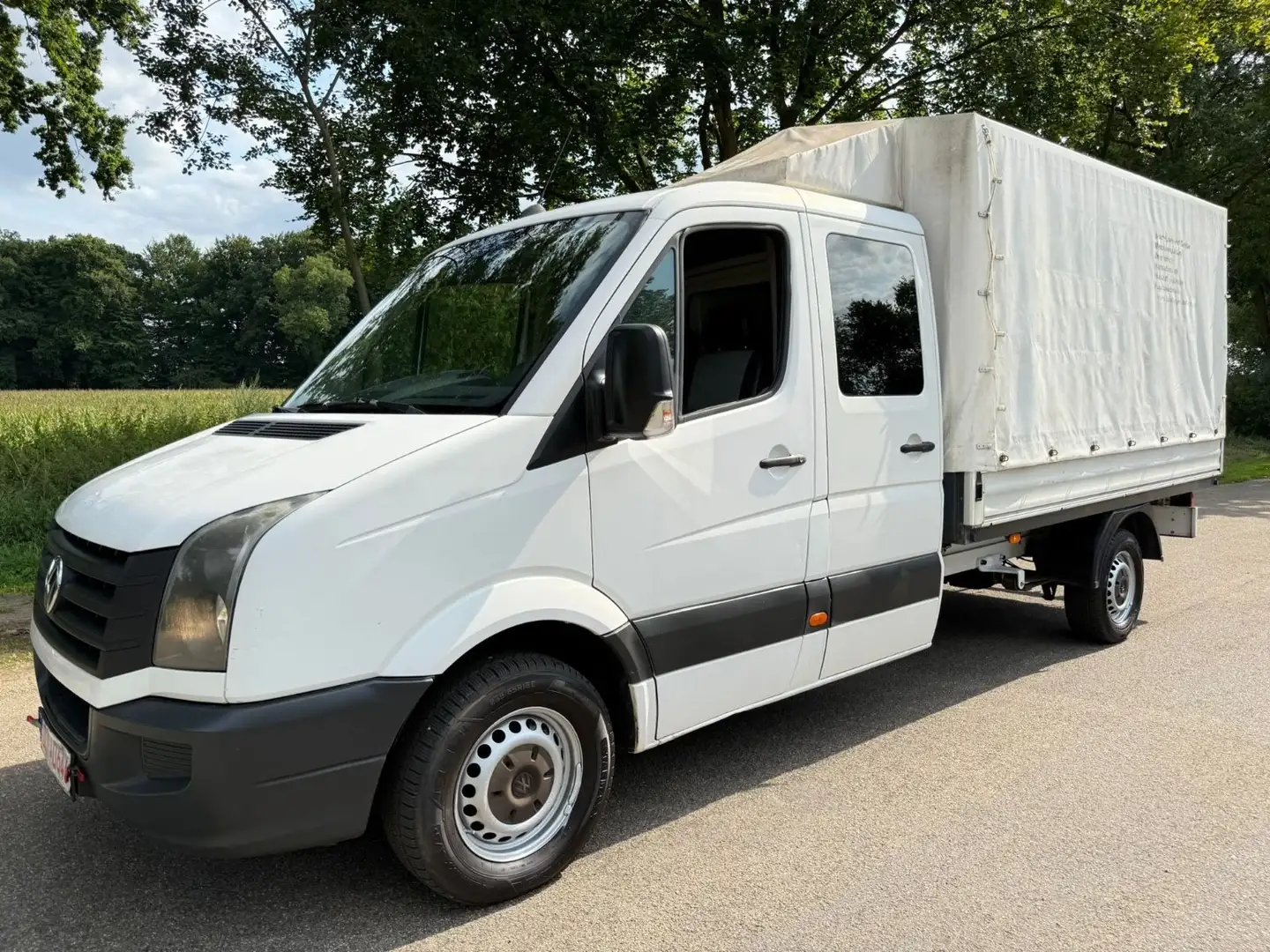 Volkswagen Crafter *Maxi-XXL*Pritsche-Plane*2.0 TDI*Tip-Top* Weiß - 1