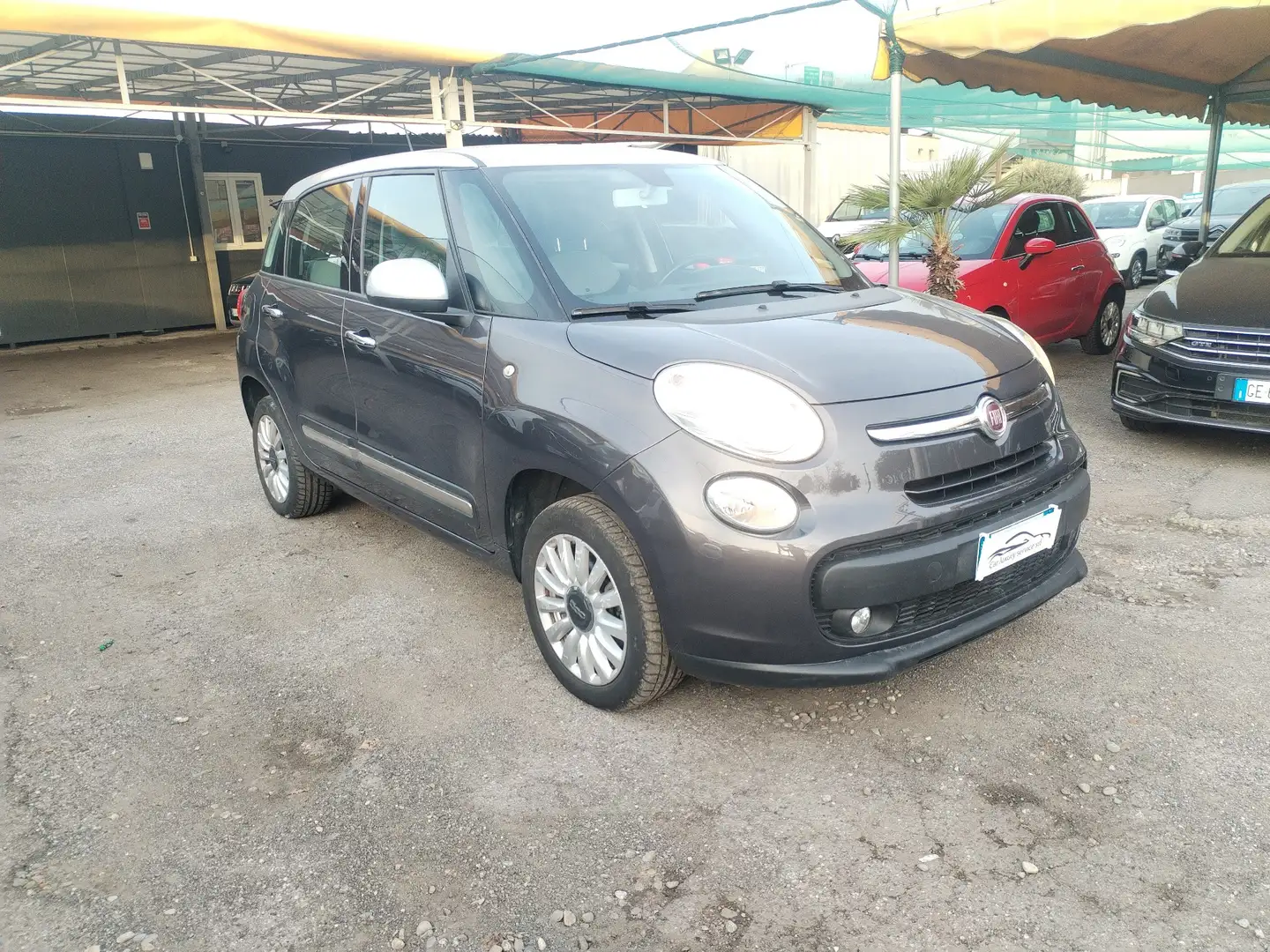 Fiat 500L 500L 2012 0.9 t.air t. natural p Pop Star 80cv E6 Grijs - 1