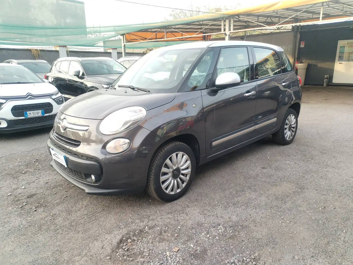 Fiat 500L 500L 2012 0.9 t.air t. natural p Pop Star 80cv E6 Grijs - 2