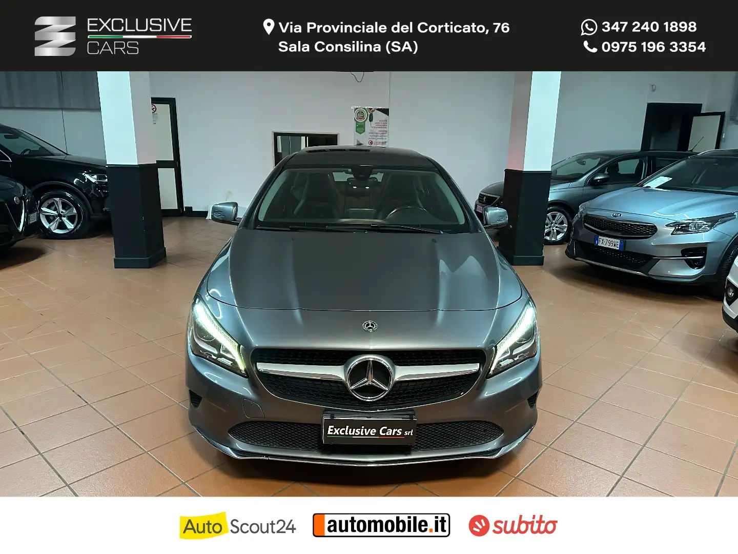 Mercedes-Benz CLA 200 CLA 200 d S.W. Automatic Sport Grijs - 2
