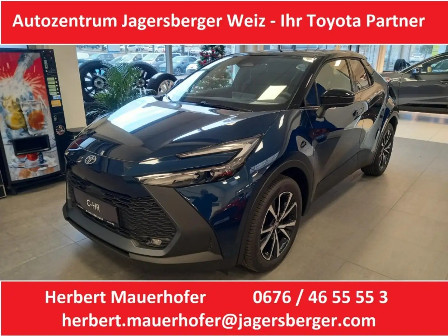Toyota C-HR 2,0 Plug-In Hybrid E-CVT Active Drive Noir - 2