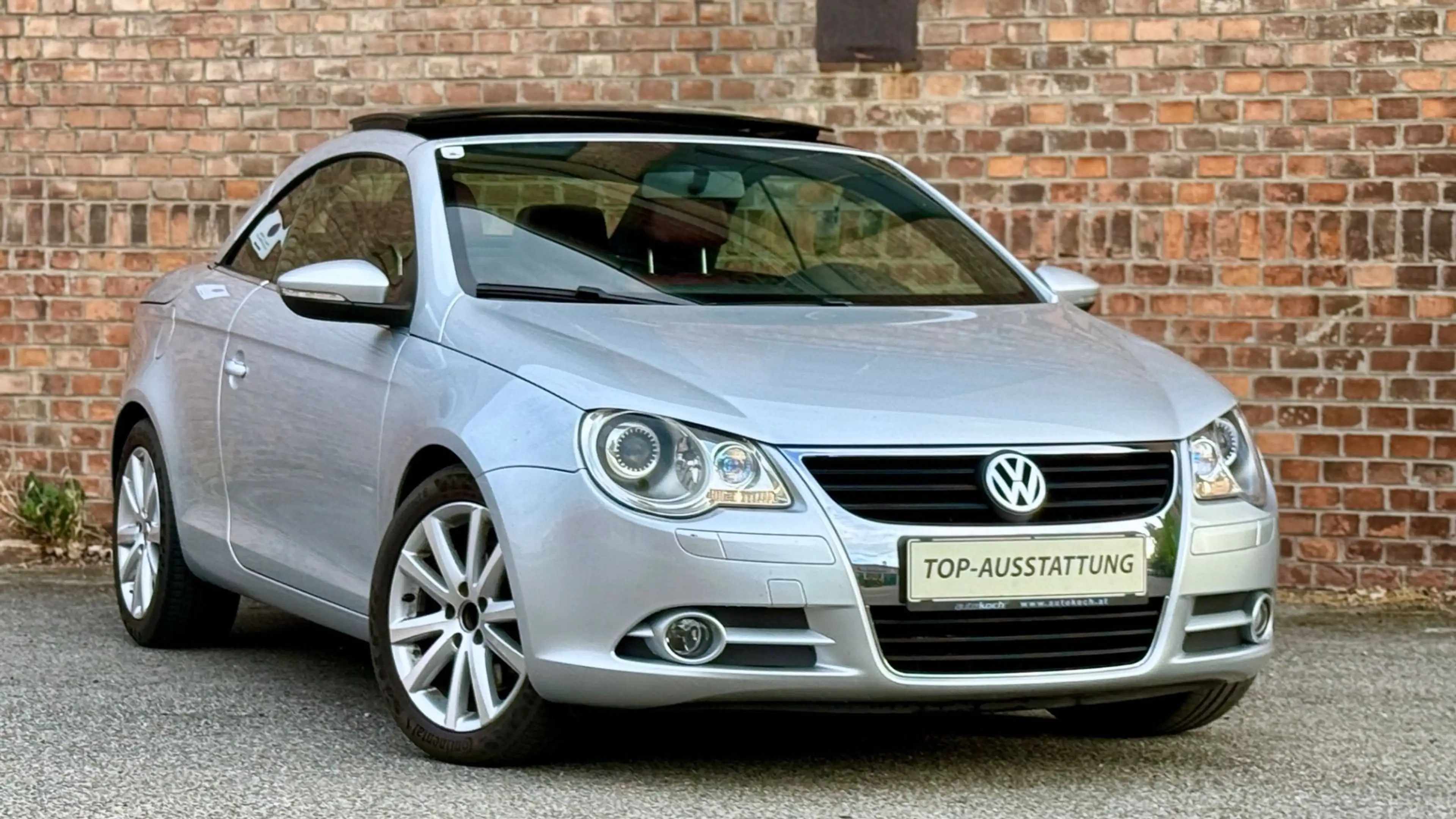 Volkswagen Eos 2,0 TDI *Sky Cabrio +Top Ausstattung Servicegepfl — photo 2
