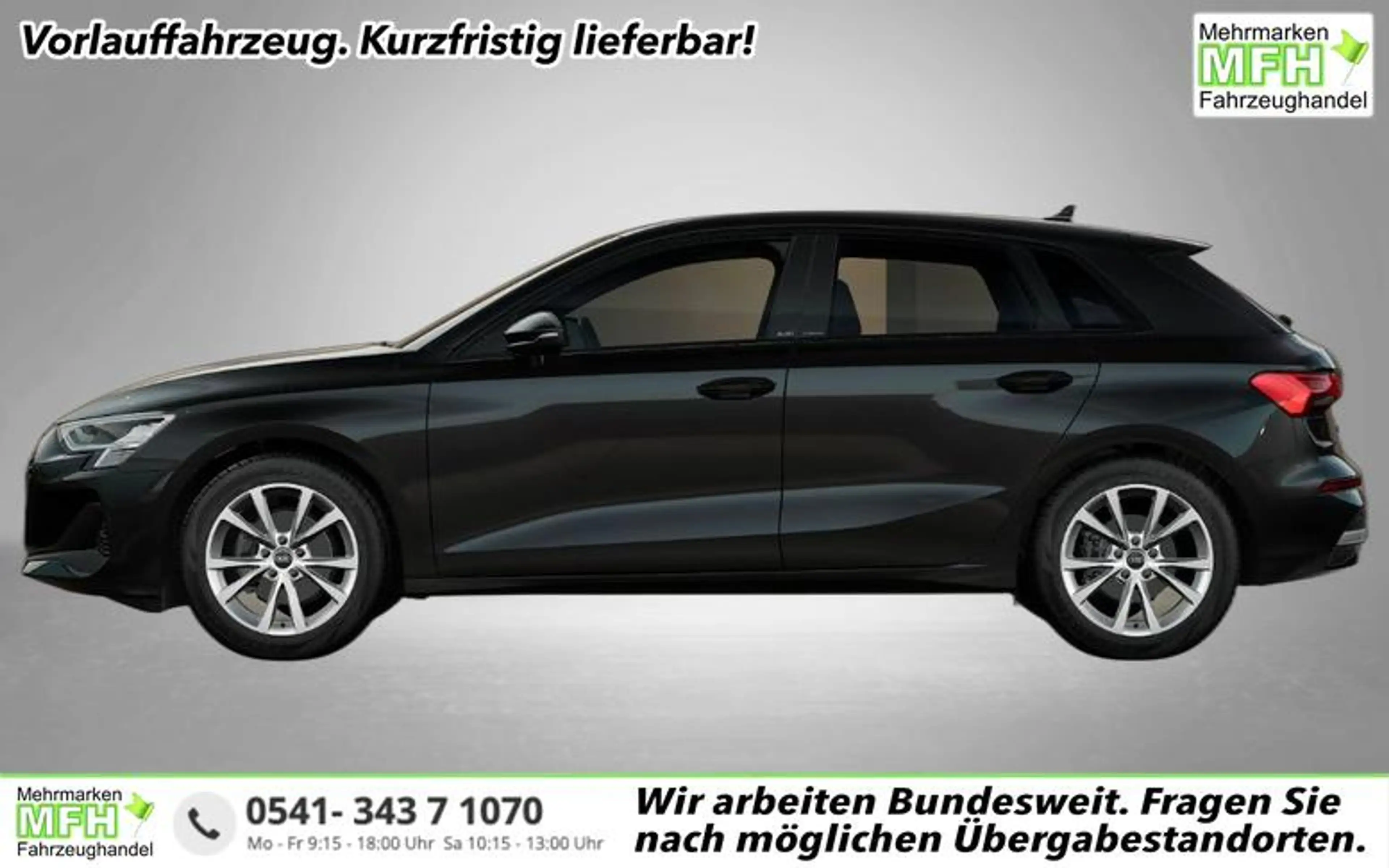Audi A3 Sportback 1.5 TFSI 150PS 7-Gang S tronic 110 kW...