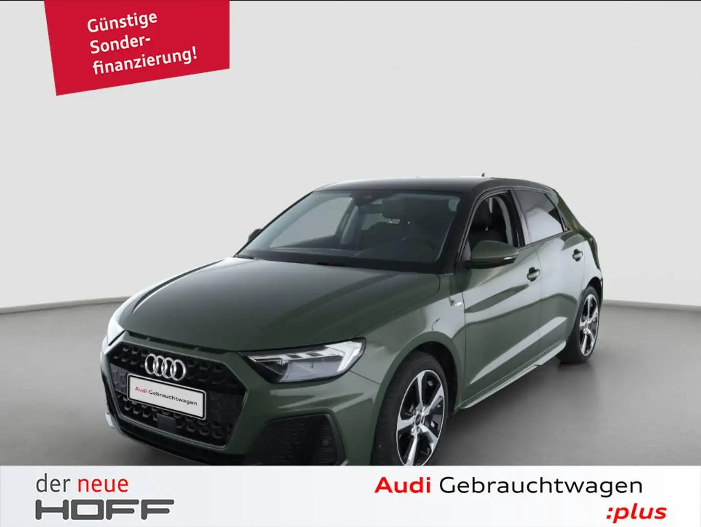Audi A1 Sportback 25 TFSI S line LED Navi Plus 17Zoll Spor Grün - 1