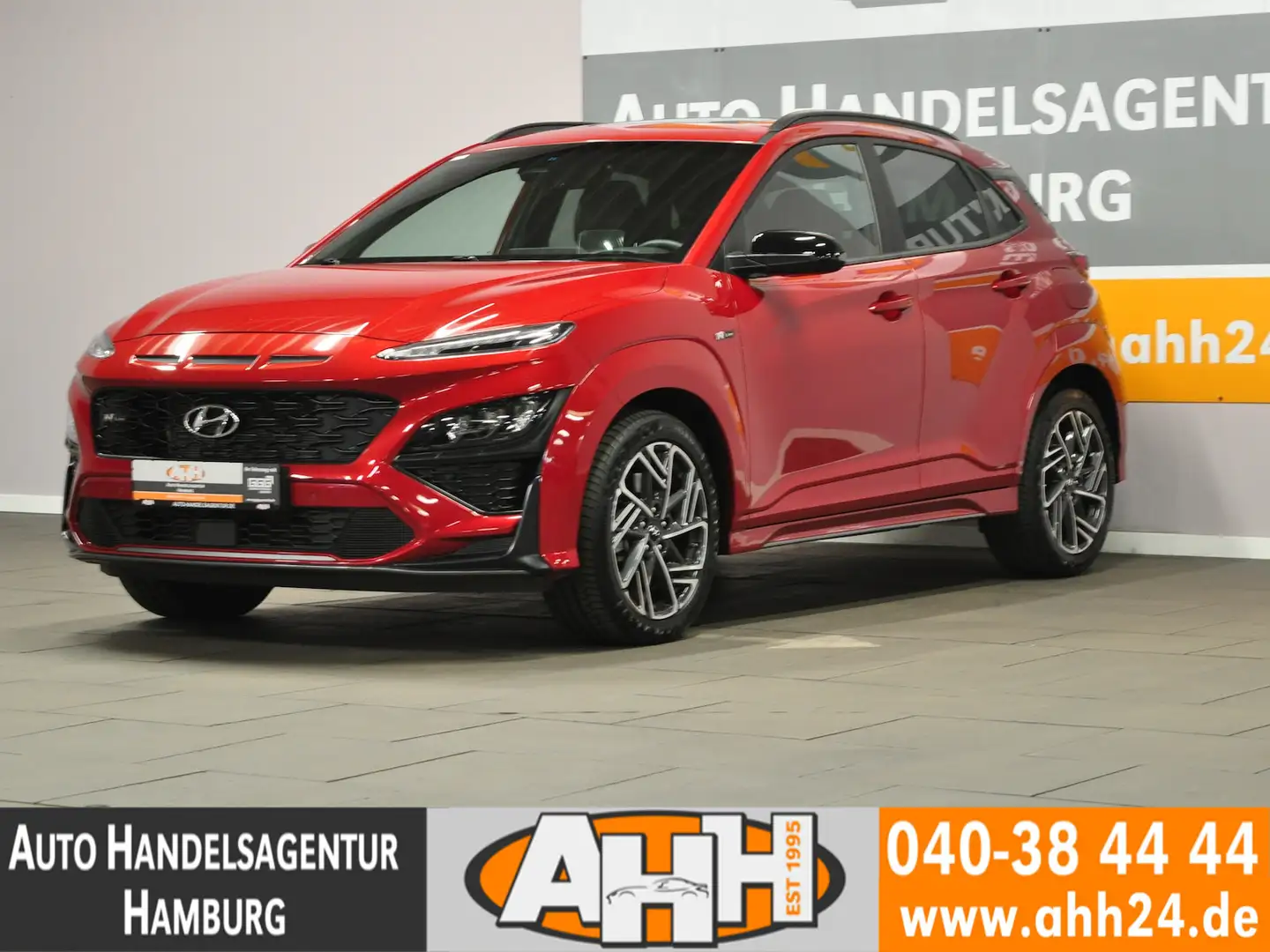 Hyundai KONA 1.6 TGDI N-LINE HUD|AUTOMATIK|SOUND|CARPLAY Rot - 1