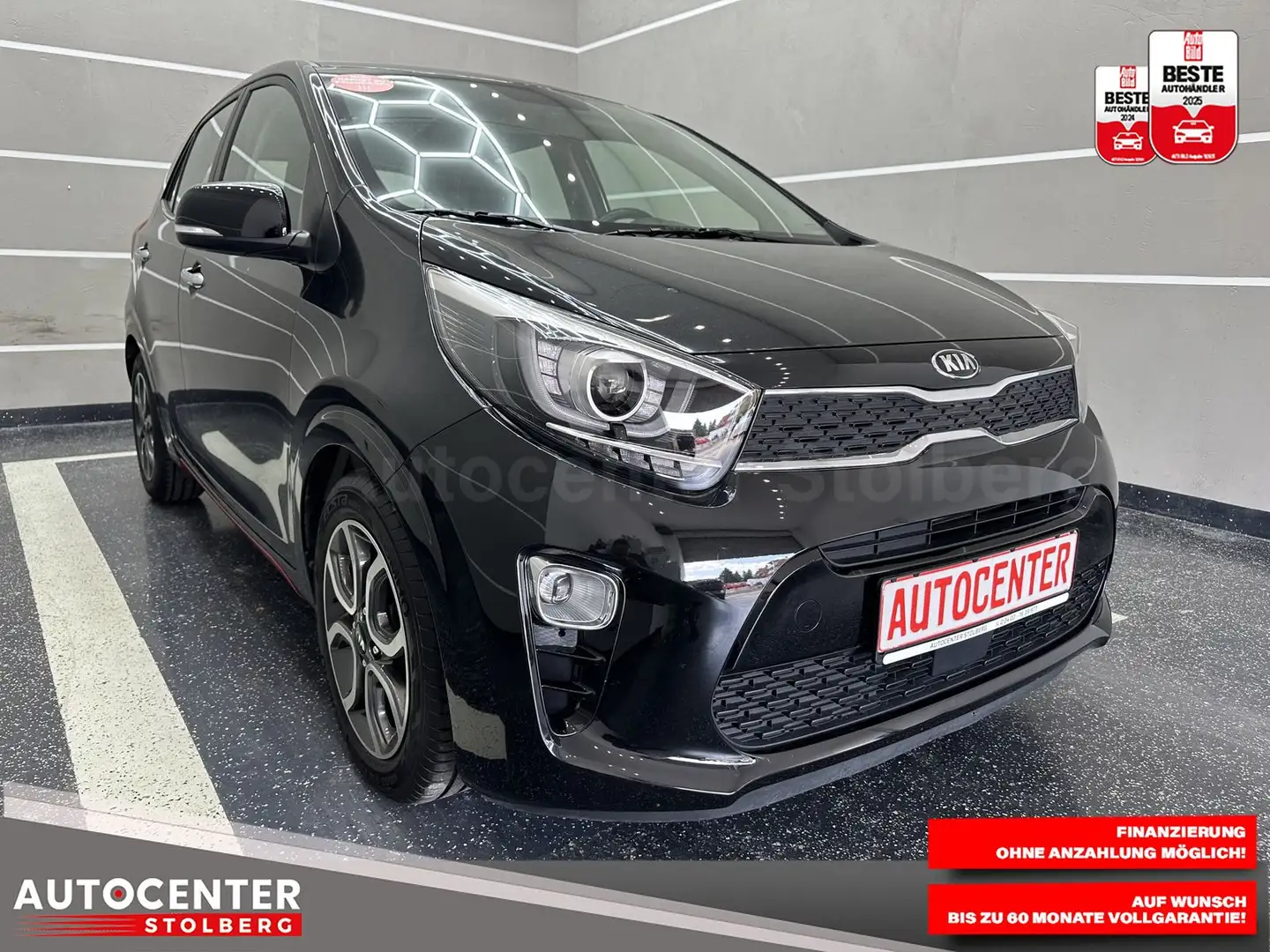 Kia Picanto Spirit "WENIG KM-NAVI-SITZH-MULTI-KLIMA" Schwarz - 2