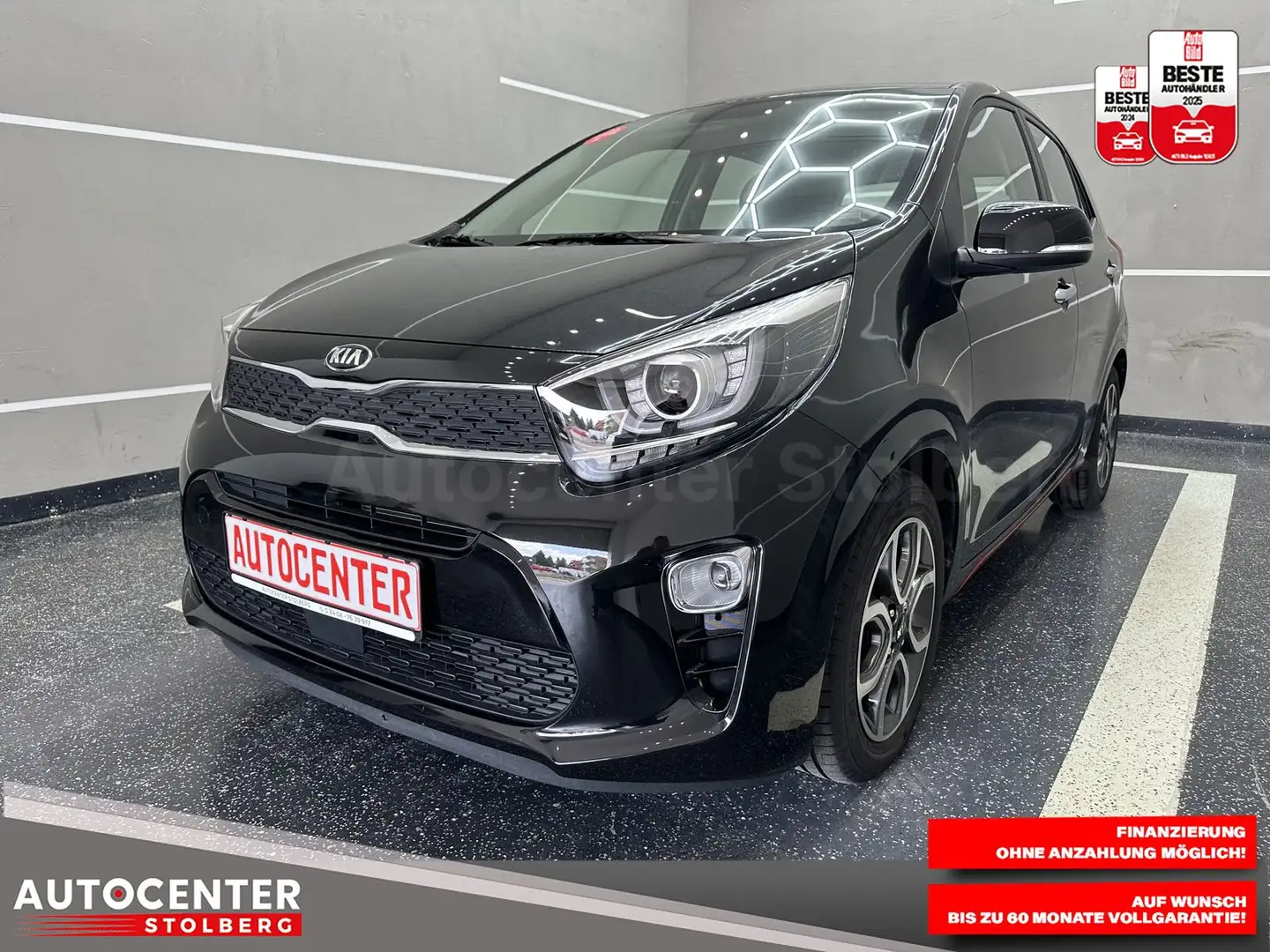 Kia Picanto Spirit "WENIG KM-NAVI-SITZH-MULTI-KLIMA" Schwarz - 1