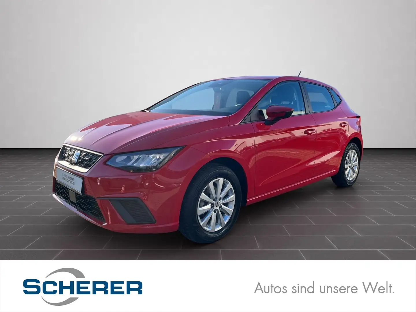 SEAT Ibiza 1,0 TSI PDC/LED/u.v.m. Rot - 1