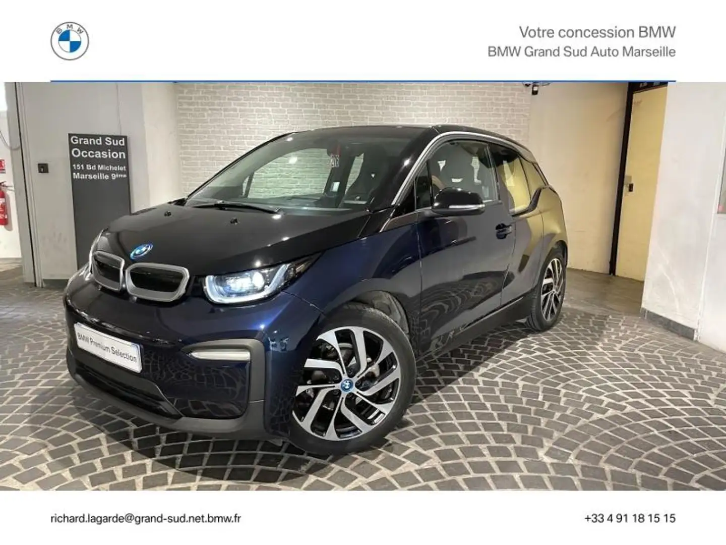 BMW i3 170ch 120Ah iLife Atelier Bleu - 1