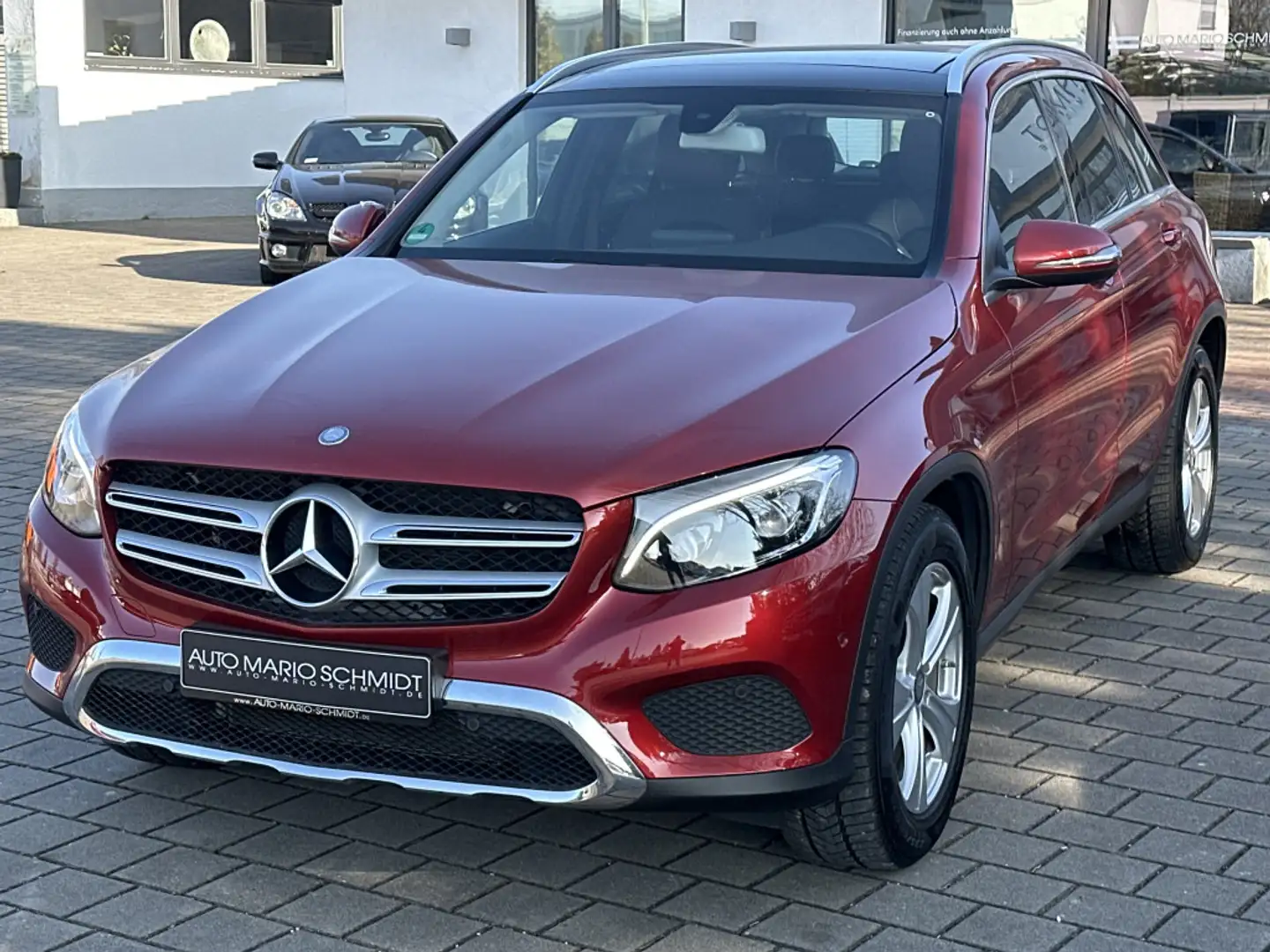 Mercedes-Benz GLC 250 4Matic 9G-TRONIC Exclusive*LED*Panorama Rojo - 2