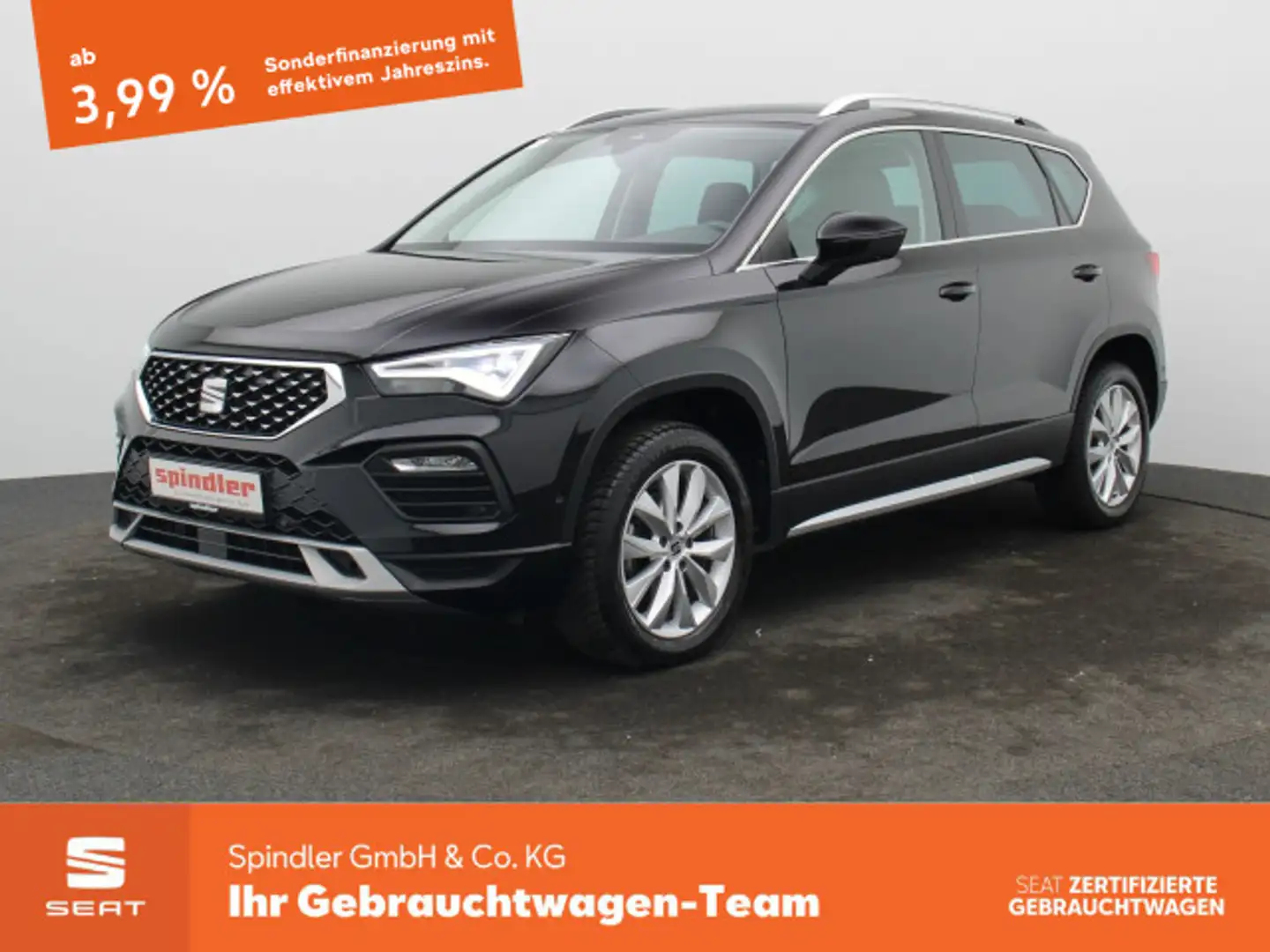 SEAT Ateca Xperience 1.5TSI DSG / Navi, AHK, LED, RFK Schwarz - 1