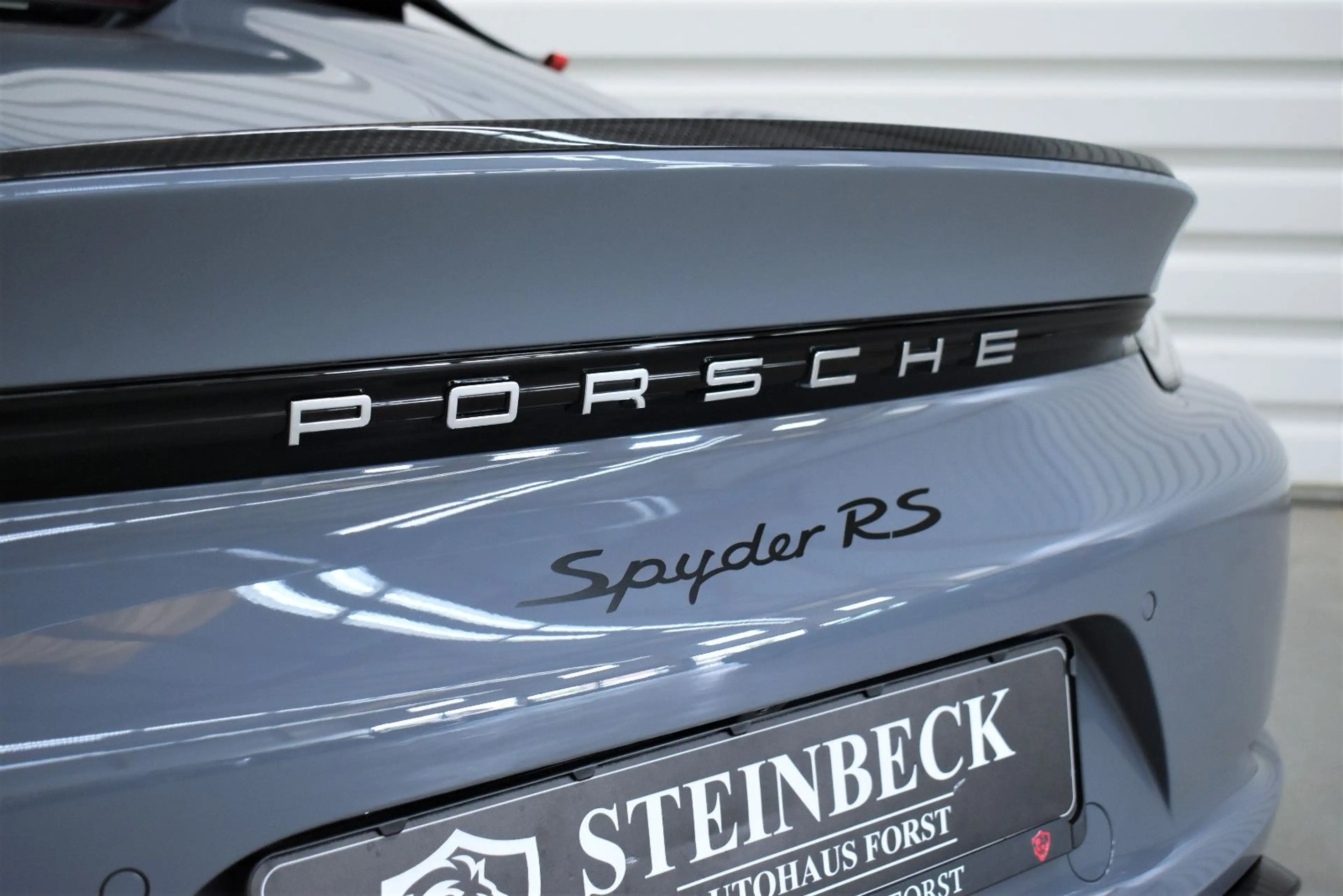 Porsche Boxster 718 Boxster Spyder RS+Weissach+Keramik+BOSE — photo 15
