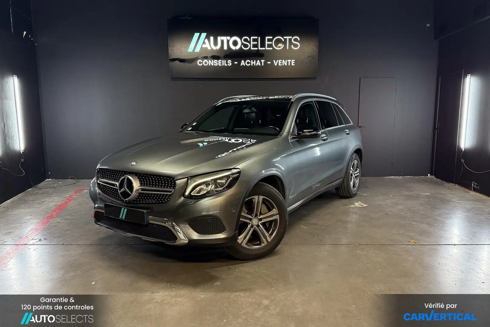 Mercedes-Benz GLC 250 4MATIC 4X4 - 250D 204cv 9G-Tronic | Carvertical di Szary - 1