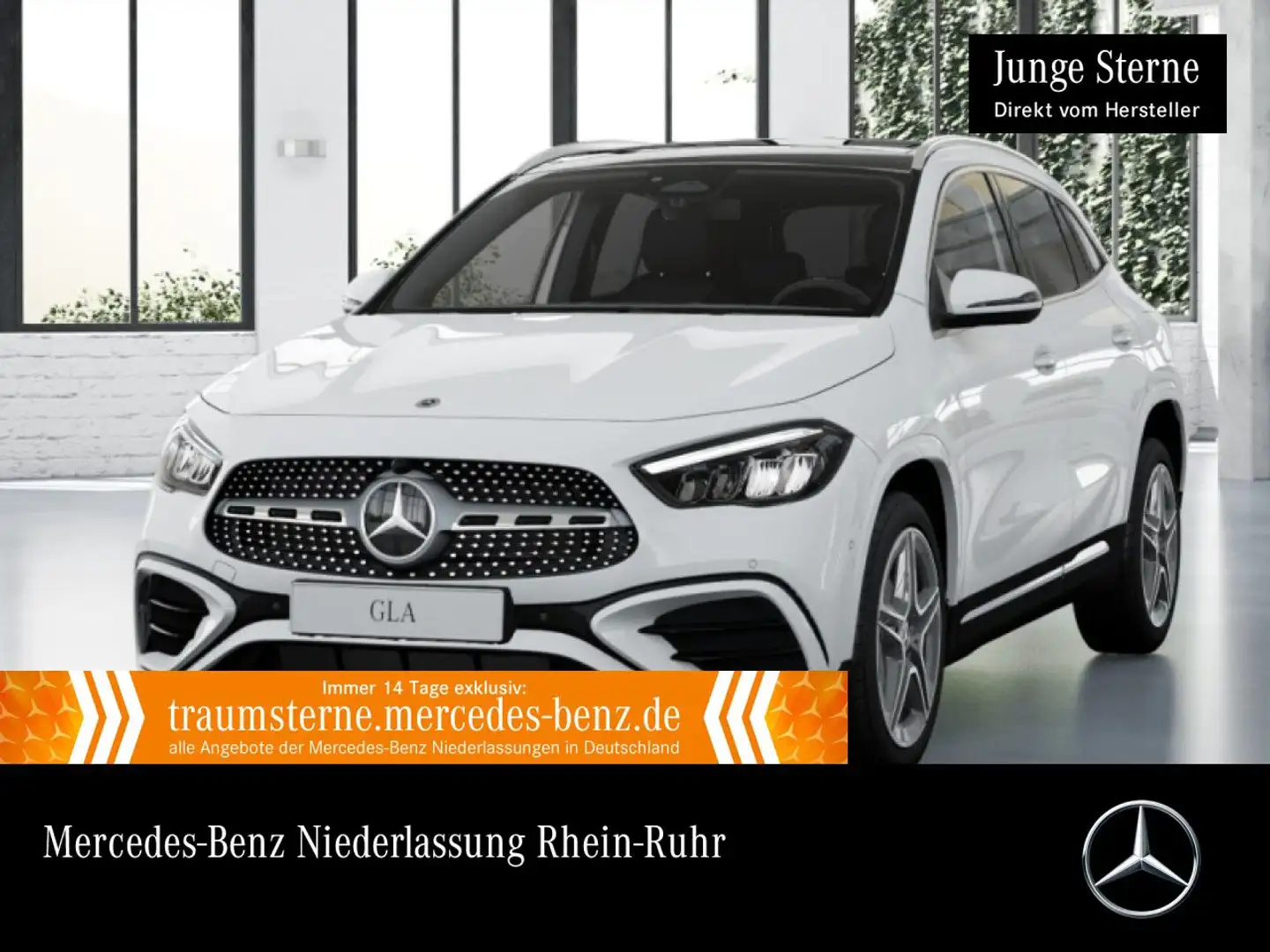 Mercedes-Benz GLA 200 AMG+PANO+AHK+LED+KAMERA+TOTW+KEYLESS+7G Weiß - 1