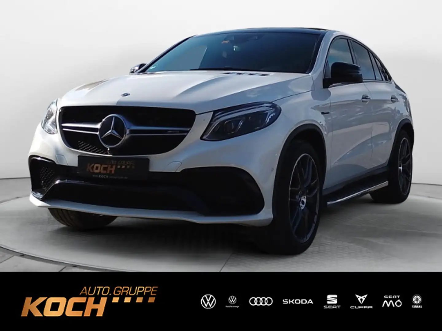 Mercedes-Benz GLE 63 AMG 4Matic,Coupé Pano, AGA AMG Performanc Weiß - 1