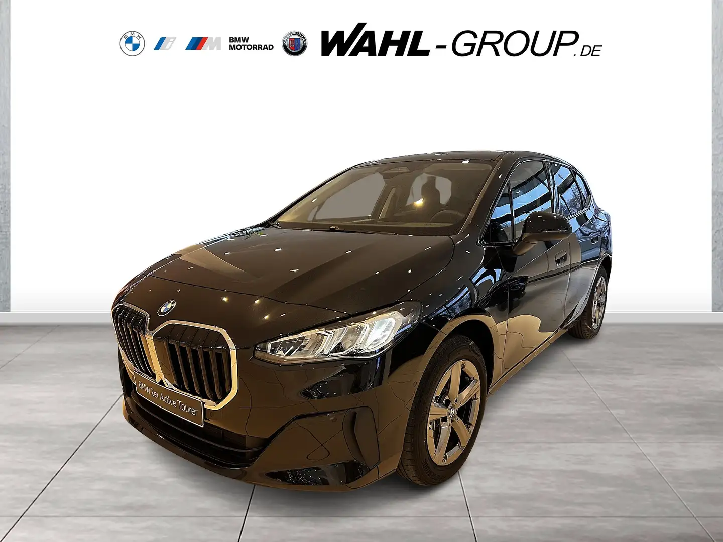 BMW 218 d Active Tourer Head-Up DAB LED WLAN RFK Shz Negru - 1