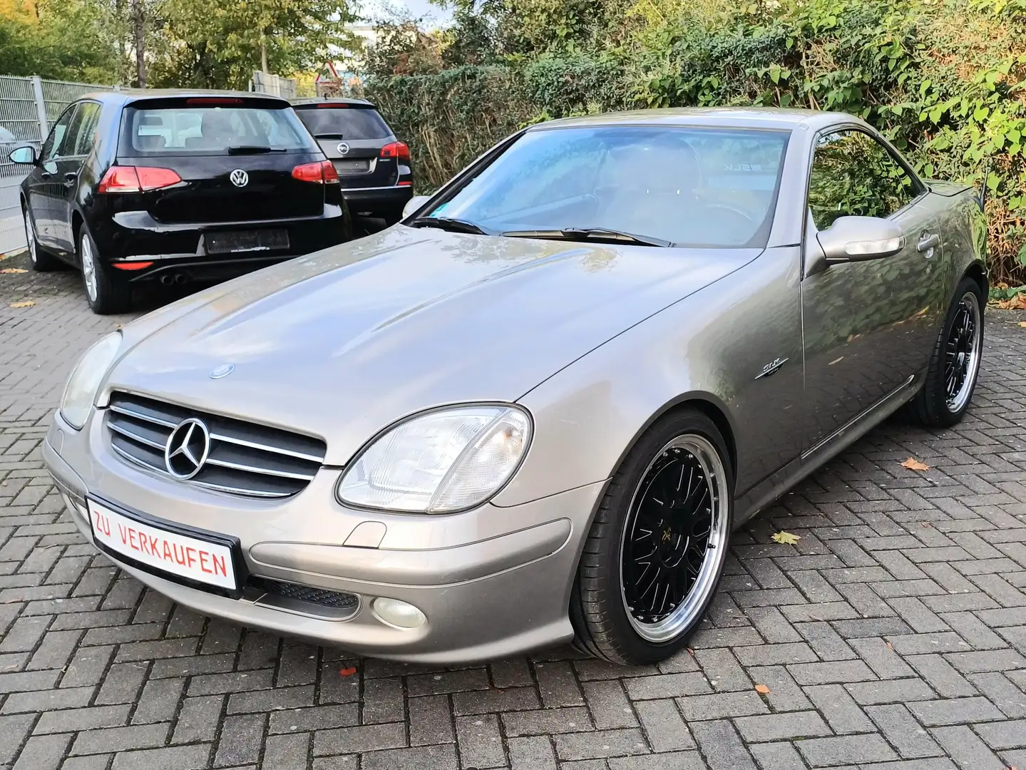 Mercedes-Benz SLK 200 SLK 200 Kompressor (170.)KLIMA SERVO ZV TOP ZUST. Silber - 1