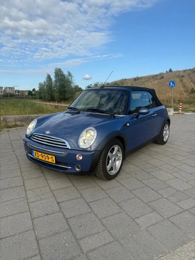 MINI Cooper Cabrio Mini 1.6 Blauw - 1