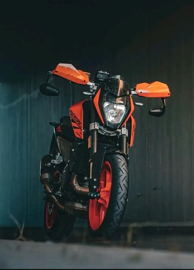 KTM 690 Duke akrapovic, durchsicht +tüv neu A2 Orange - 1