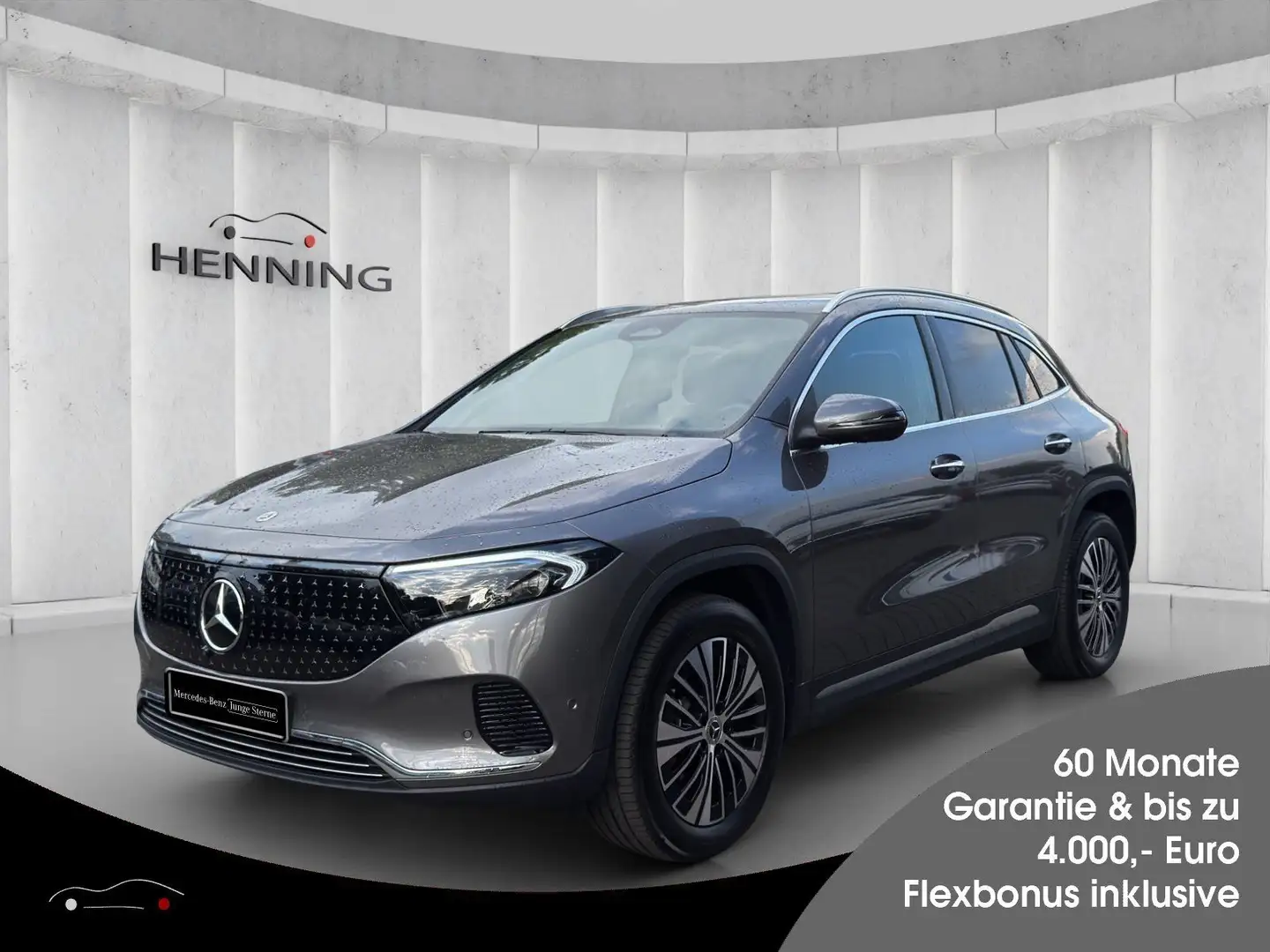 Mercedes-Benz EQA 350 Electric Art 4Matic AHK 360°Ka Distronic Gris - 1
