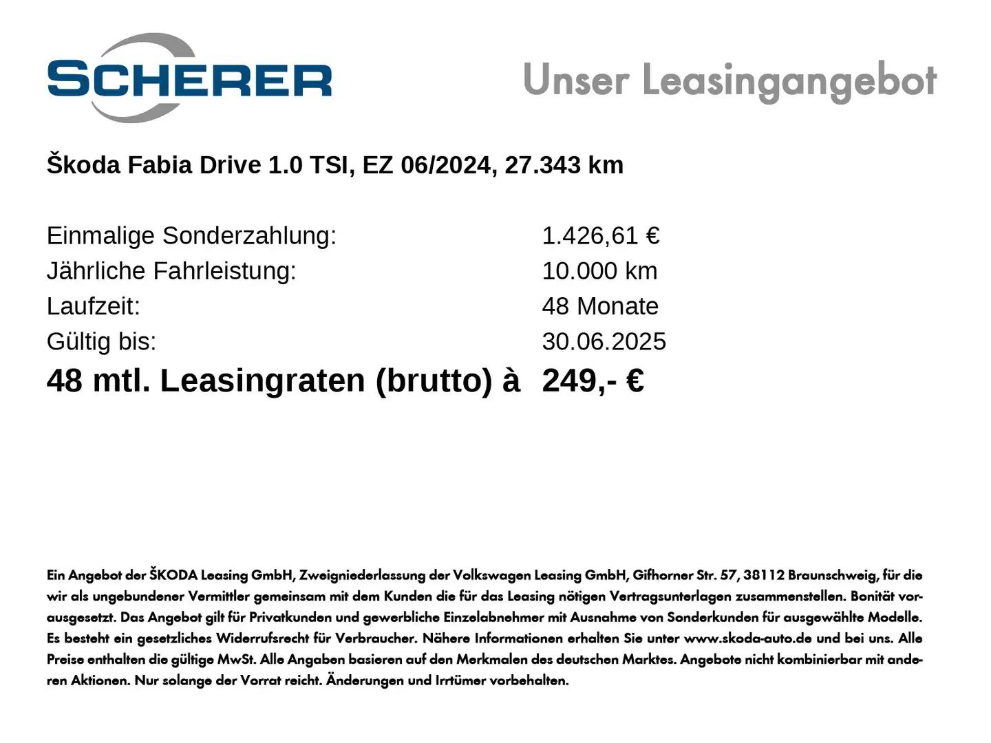 Skoda Fabia 1.0 TSI DSG Drive PANO NAVI KAMERA Noir - 2