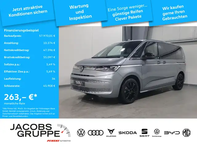 Volkswagen T7 Multivan Style 2,0 l 110 kW TDI SCR Frontantrieb 7 Gang DSG Radst. 312