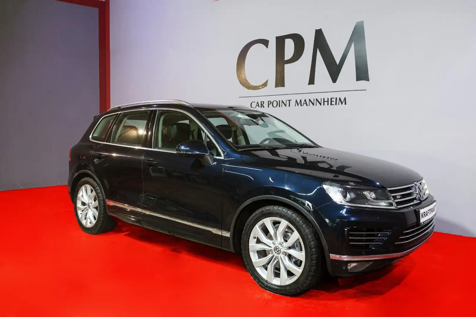 Volkswagen Touareg V8 TDI 4Motion AHK PANO LED NAVI TOP Azul - 1