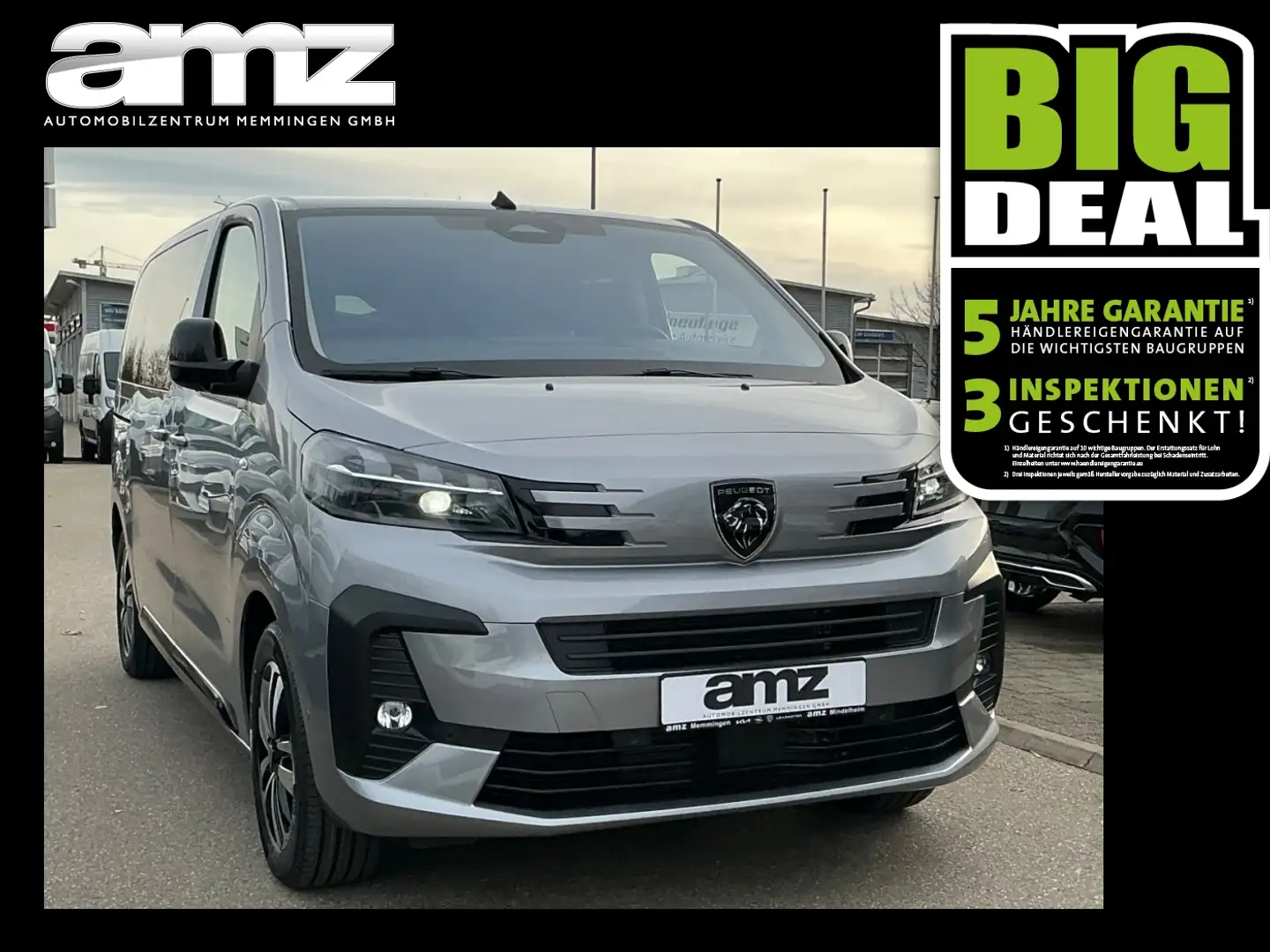 Peugeot Traveller 2.0 BlueHDi 180 L2 Active Klima Paket Silber - 1