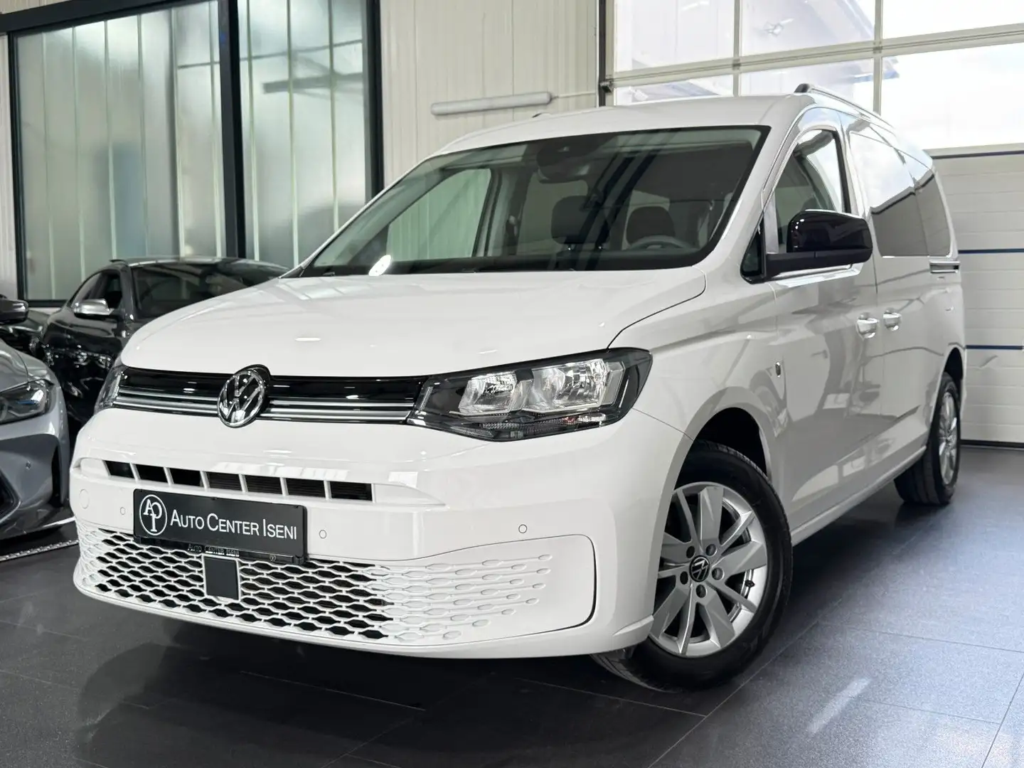 Volkswagen Caddy Life Maxi | 7-SITZER | NAVI | APP-CONNECT Blanc - 1