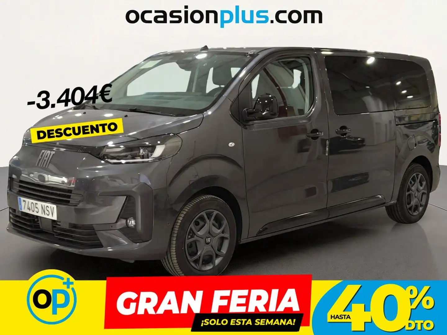 Fiat Ulysse M1 2.0.BlueHDI &S& Talla M Aut. 130KW Gris - 1