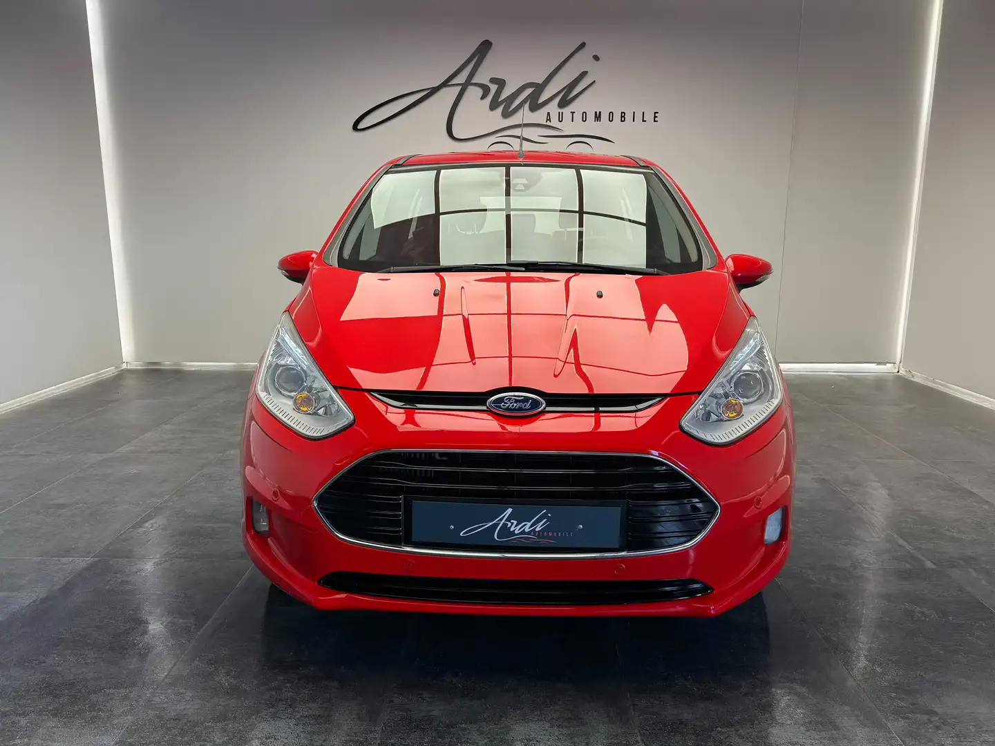 Ford B-Max 1.0 *GARANTIE 12 MOIS*1er PROPRIETAIRE*GPS*AIRCO* Rouge - 2