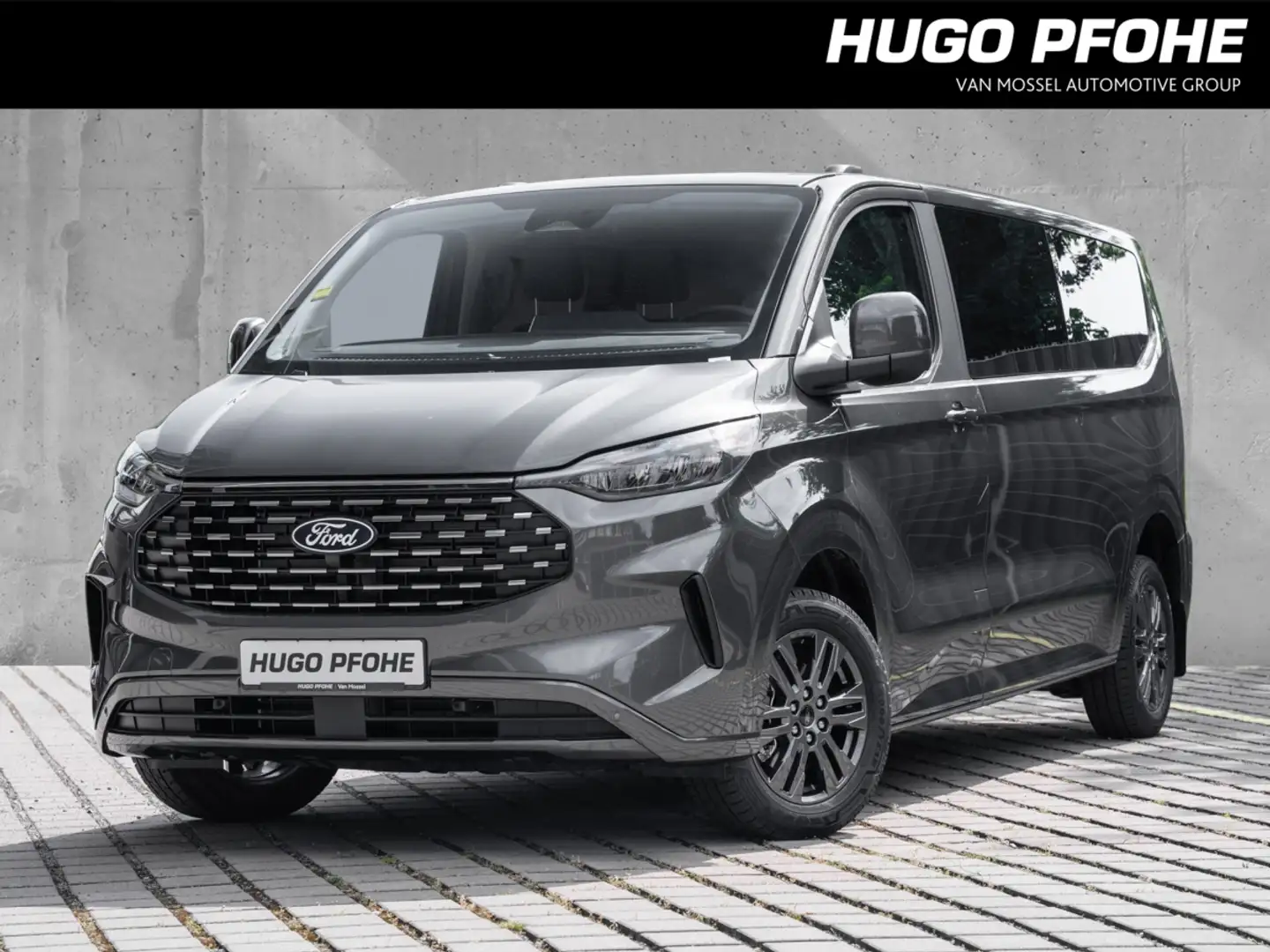 Ford Tourneo Custom 2.0 EcoBlue 320 L2 Titanium FWD Gris - 1