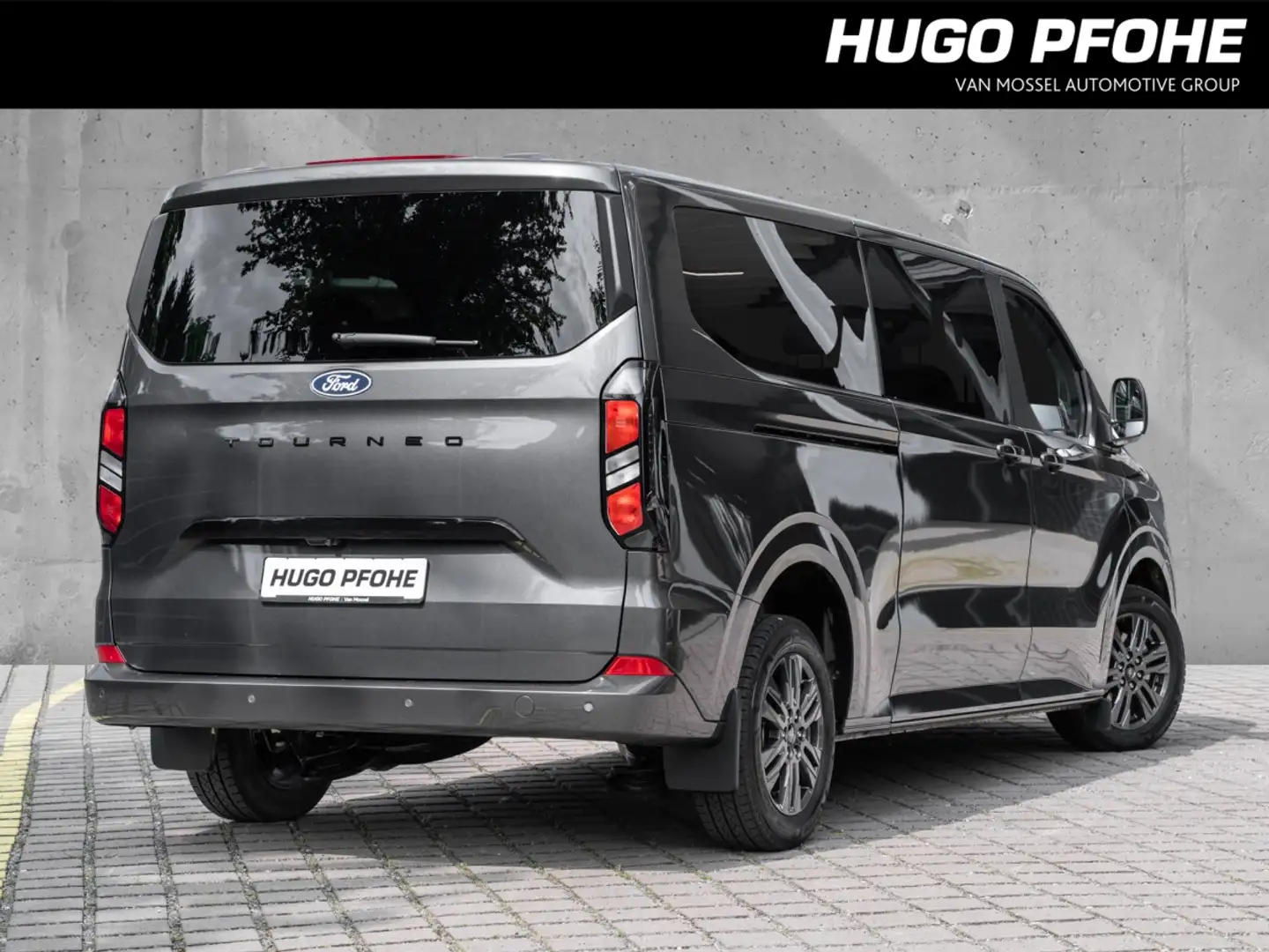 Ford Tourneo Custom 2.0 EcoBlue 320 L2 Titanium FWD Gris - 2