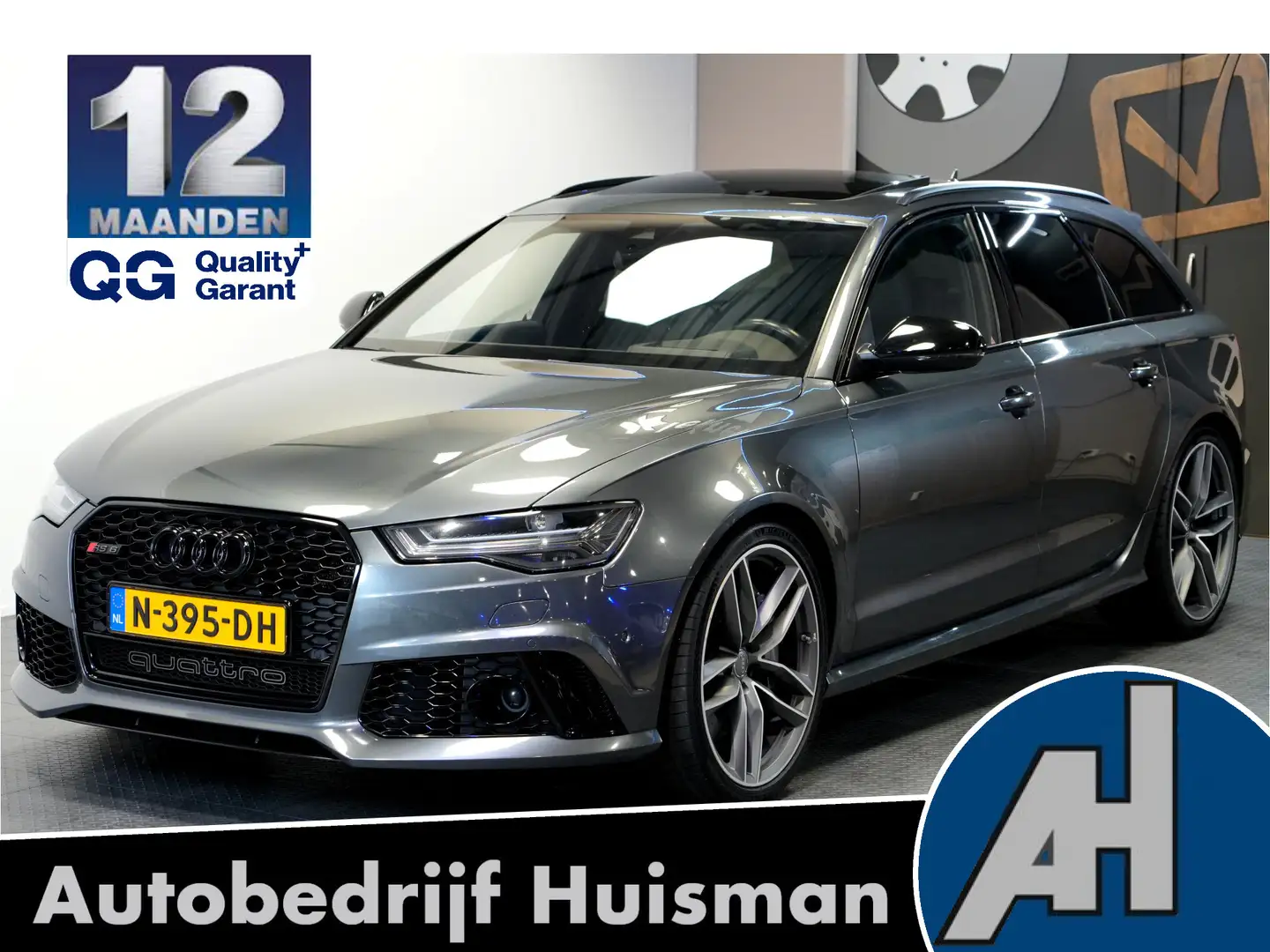 Audi RS6 Avant 4.0 TFSI 445kW/605pk Aut8 Quattro Performanc Gris - 1