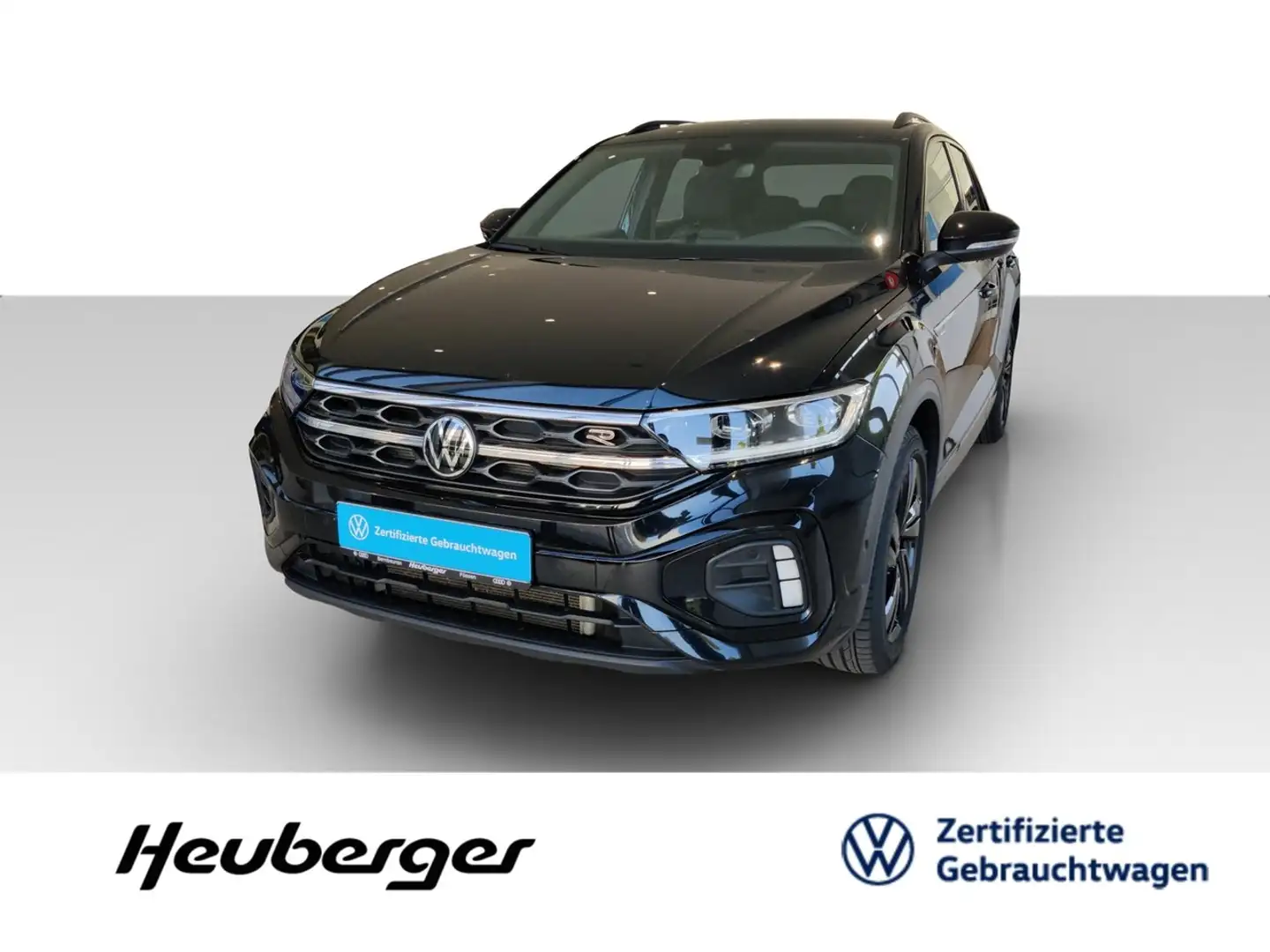 Volkswagen T-Roc 2.0 TSI DSG 4MOTION R-Line, AHK, ACC, LED Schwarz - 1