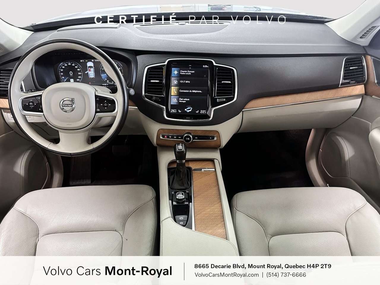 2022 Volvo XC90 Momentum 360 CAMERA, HEADS-UP DISPLAY, HEATED STEE thumb 8