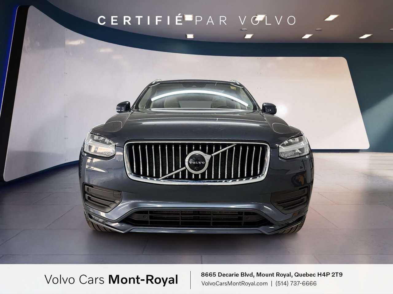 2022 Volvo XC90 Momentum 360 CAMERA, HEADS-UP DISPLAY, HEATED STEE alt 2
