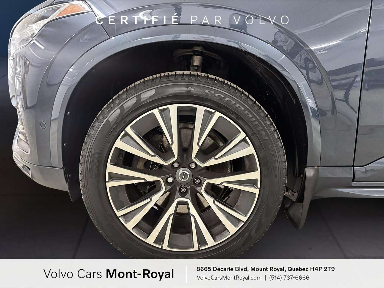 2022 Volvo XC90 Momentum 360 CAMERA, HEADS-UP DISPLAY, HEATED STEE thumb 6